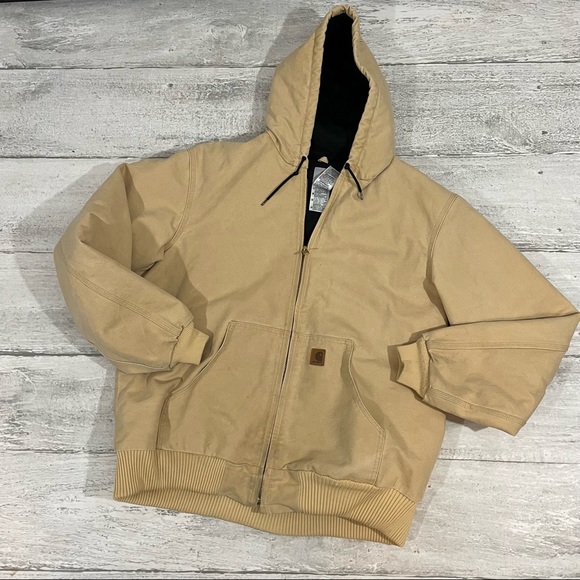 Carhartt Other - Carhartt Duck Jacket XL Tall Barn Coat Quilted Inside Thrashed
